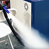 Limpiador de vapor para aires acondicionados