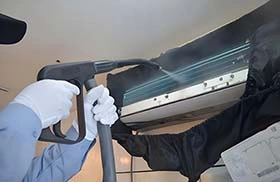 Limpiador de vapor para aires acondicionados y tapicería